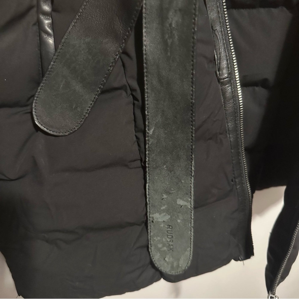 RUDSAK Moda Parka Black Puffer Jacket - Picture 10 of 10
